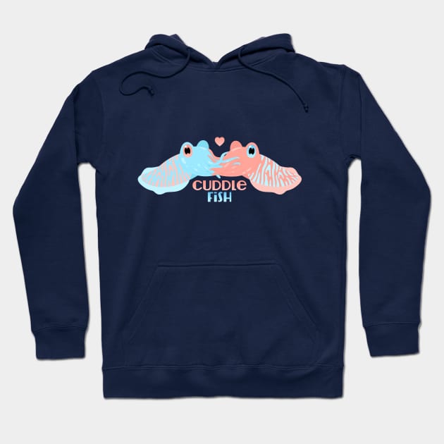 Cuddle Fish Hoodie by AlexMathewsDesigns